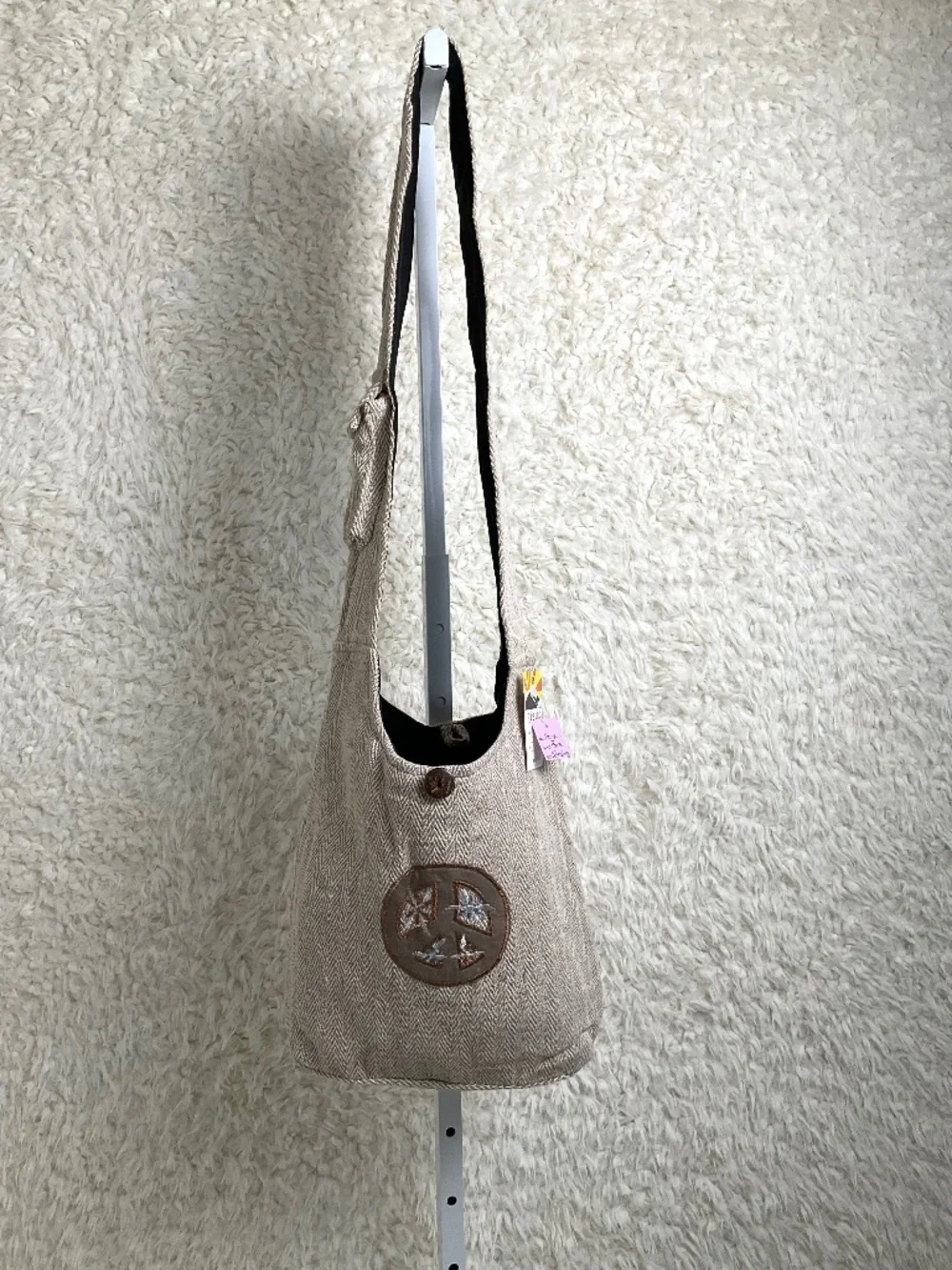 HIMALAYAN PEACE HOBO-STYLE WOMEN'S CROSSBODY/SLING PURSE~NWT!